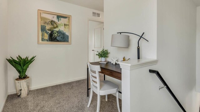 5025 Yates Dr, Mount Pleasant, WI 53403 - home office with carpet flooring and baseboards