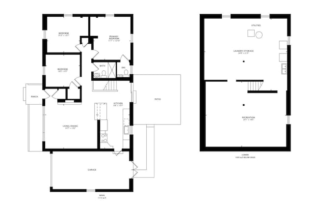 915 Carol Ave, Elgin, IL 60123 - view of property floor plan