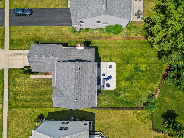 1878 Grassy Knoll Ct, Romeoville, IL 60446 - drone / aerial view