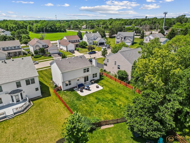 1878 Grassy Knoll Ct, Romeoville, IL 60446 - aerial perspective of suburban area