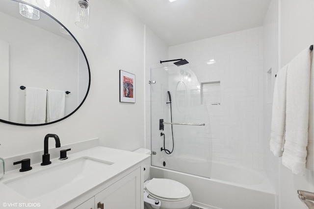 5530 Cambridge Way, Hanover Park, IL 60133 - full bathroom with vanity and bathtub / shower combination