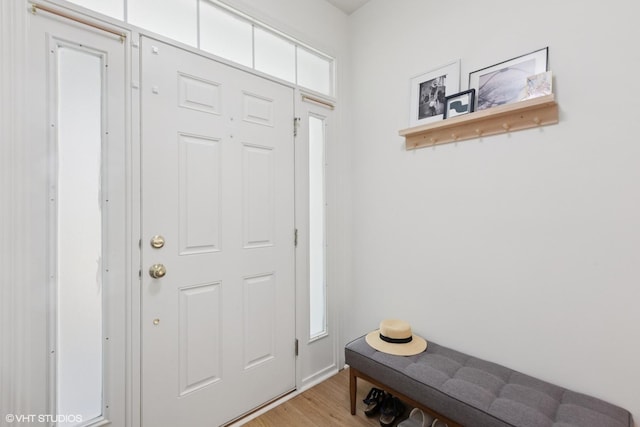 5530 Cambridge Way, Hanover Park, IL 60133 - entryway featuring light wood-style floors