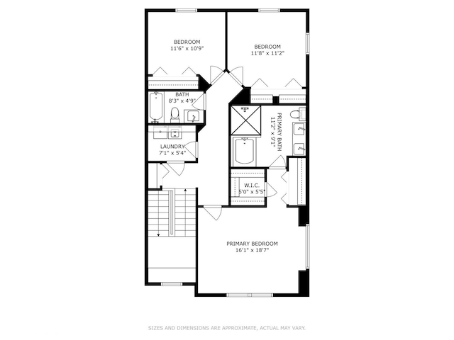 5530 Cambridge Way, Hanover Park, IL 60133 - view of property floor plan