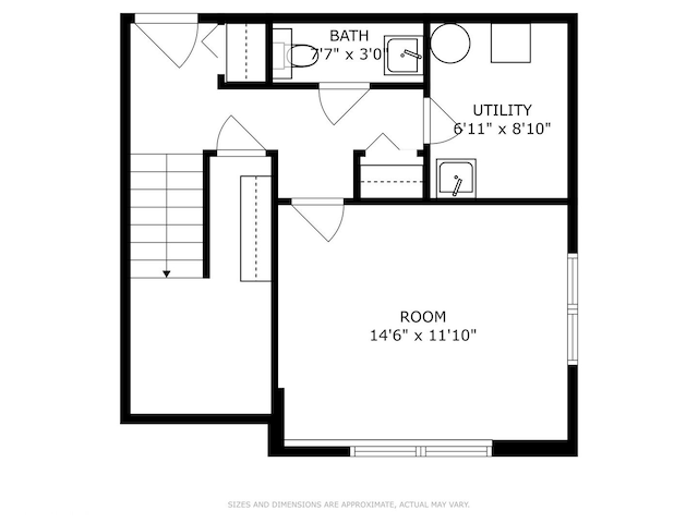 5530 Cambridge Way, Hanover Park, IL 60133 - view of property floor plan