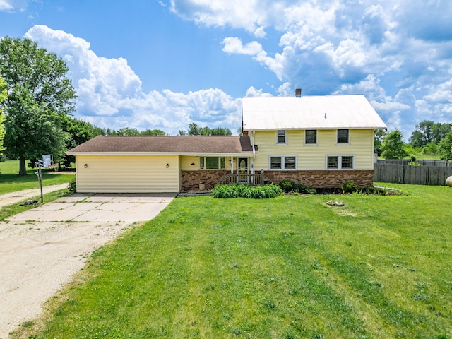 6422 Steward Rd, Rockford, IL 61101 - view of front of property featuring brick siding and driveway