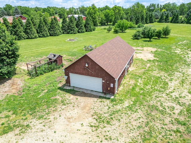 6422 Steward Rd, Rockford, IL 61101 - view of subject property featuring a tree filled landscape