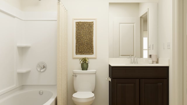 2109 Neubauer Cir, Lindenhurst, IL 60046 - full bathroom featuring vanity and shower / bath combo