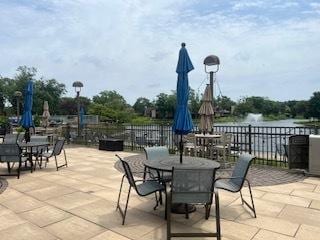 77 Lake Hinsdale Dr Unit 207, Willowbrook, IL 60527 - view of patio / terrace with outdoor dining area