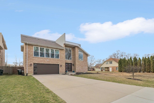 644 N Franklin Ave, Palatine, IL 60067 - view of front of home with a garage and concrete driveway