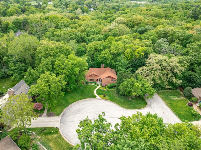 4303 Singleton Close, Rockford, IL 61114 - bird's eye view of a forest