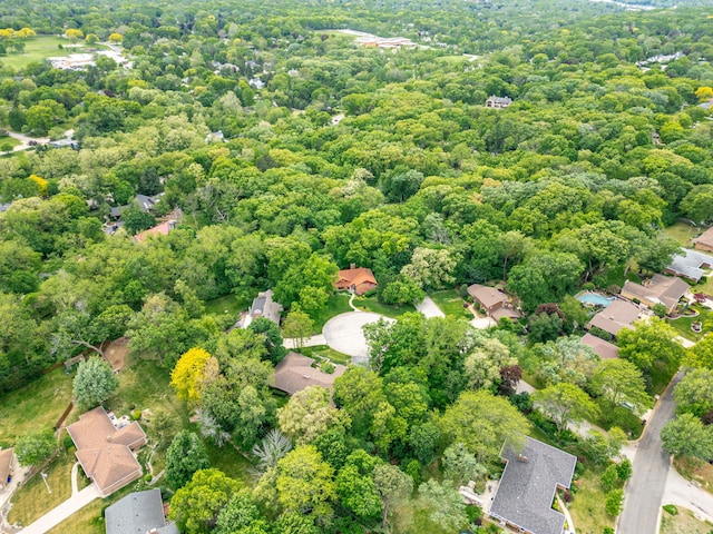 4303 Singleton Close, Rockford, IL 61114 - aerial perspective of suburban area with a forest