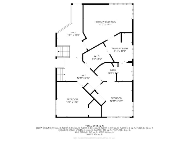 4303 Singleton Close, Rockford, IL 61114 - view of floor plan / room layout