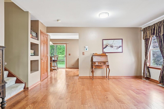 561 Ryegrass Trl, Aurora, IL 60504 - entrance foyer featuring light wood-style floors and stairway