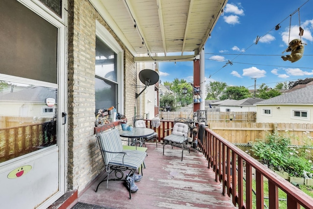 4444 N Spaulding Ave, Chicago, IL 60625 - deck with a residential view