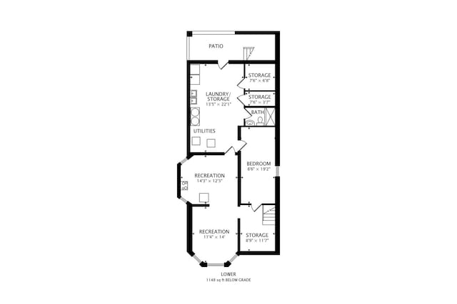 4444 N Spaulding Ave, Chicago, IL 60625 - view of floor plan / room layout