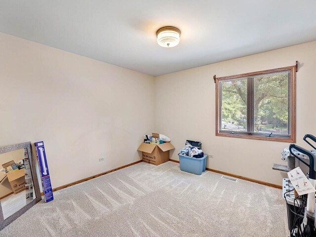 18118 Whitman Ln, Lansing, IL 60438 - miscellaneous room featuring carpet
