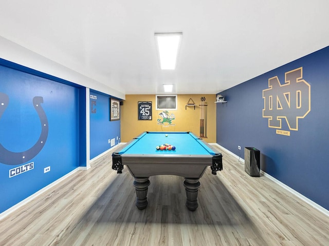 18118 Whitman Ln, Lansing, IL 60438 - game room featuring wood finished floors and pool table