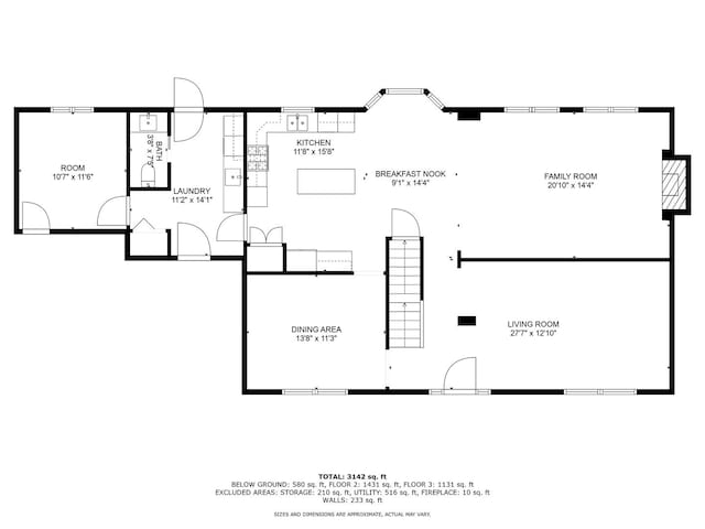 18118 Whitman Ln, Lansing, IL 60438 - view of room layout