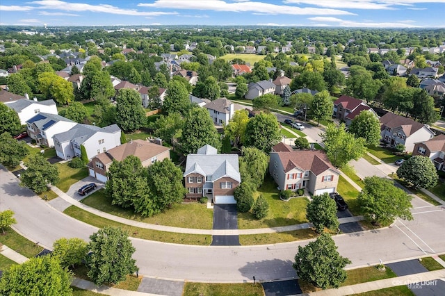 2164 Clementi Ln, Aurora, IL 60503 - aerial perspective of suburban area