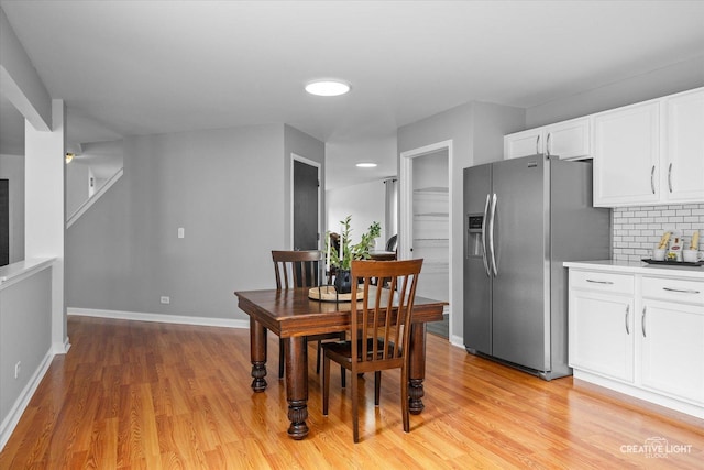 2164 Clementi Ln, Aurora, IL 60503 - dining room featuring light wood-type flooring and recessed lighting