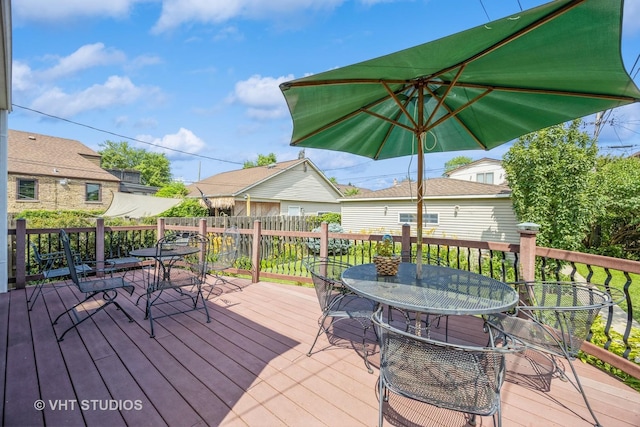 1823 N Newland Ave, Chicago, IL 60707 - deck featuring outdoor dining space