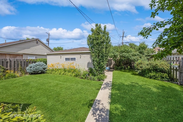1823 N Newland Ave, Chicago, IL 60707 - view of fenced backyard