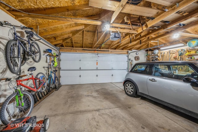 1823 N Newland Ave, Chicago, IL 60707 - garage with a garage door opener