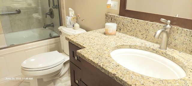 100 Hamlet Cir, Montgomery, IL 60538 - full bath with vanity and bathing tub / shower combination