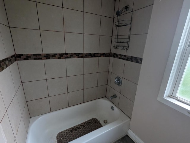 7017 S Hermitage Ave, Chicago, IL 60636 - bathroom featuring bathtub / shower combination and baseboards