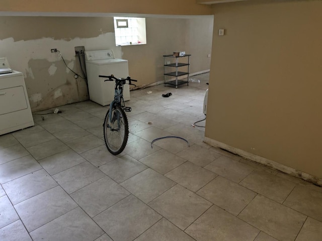 7017 S Hermitage Ave, Chicago, IL 60636 - basement featuring separate washer and dryer