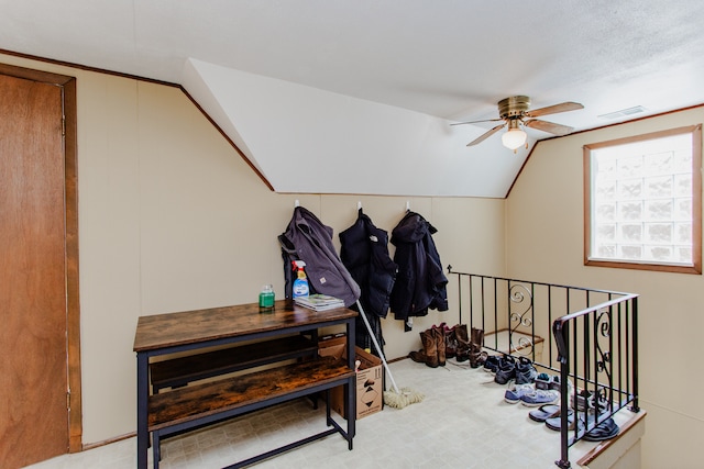 6444 N Oketo Ave, Chicago, IL 60631 - hallway with lofted ceiling