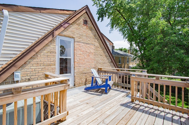 6444 N Oketo Ave, Chicago, IL 60631 - view of deck