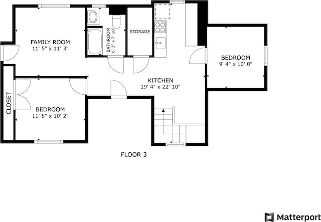 6444 N Oketo Ave, Chicago, IL 60631 - view of room layout