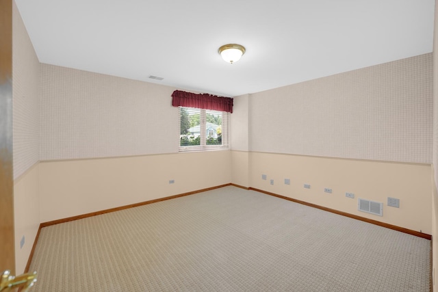 1860 Harvard Ln, New Lenox, IL 60451 - spare room with wallpapered walls and carpet flooring