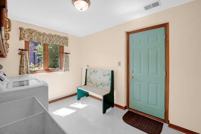 1860 Harvard Ln, New Lenox, IL 60451 - washroom featuring washing machine and dryer and cabinet space