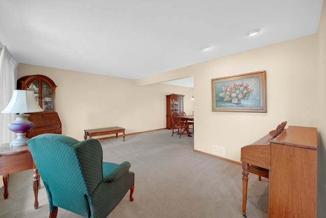 1860 Harvard Ln, New Lenox, IL 60451 - living area with carpet floors and baseboards