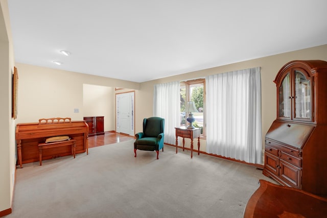 1860 Harvard Ln, New Lenox, IL 60451 - sitting room with carpet flooring and baseboards
