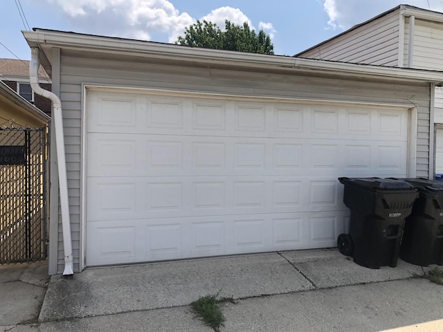 6430 S Lorel Ave, Chicago, IL 60638 - view of garage