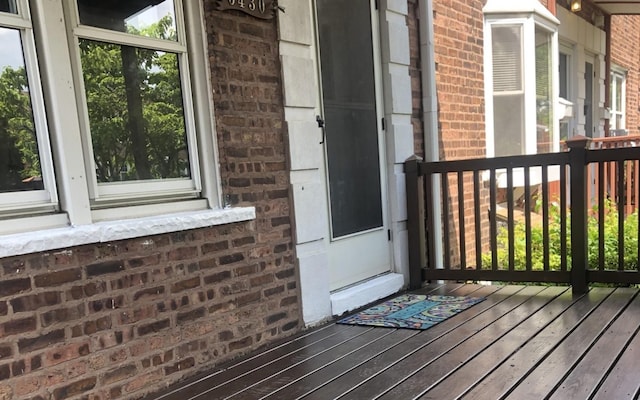 6430 S Lorel Ave, Chicago, IL 60638 - view of wooden deck