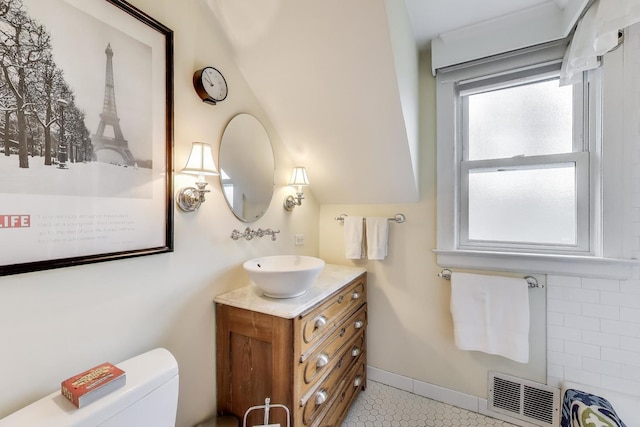 1314 Saint Johns Ave, Highland Park, IL 60035 - bathroom featuring vanity and tile patterned floors