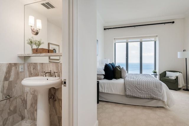 950 N Michigan Ave Unit 4502, Chicago, IL 60611 - bedroom featuring a sink