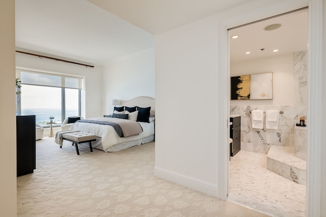 950 N Michigan Ave Unit 4502, Chicago, IL 60611 - carpeted bedroom with recessed lighting
