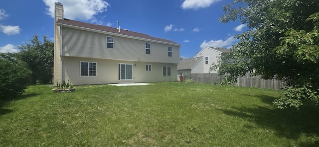 3901 Tallgrass Dr, Champaign, IL 61822 - rear view of house featuring a chimney
