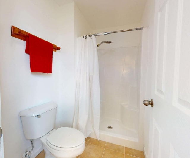 3901 Tallgrass Dr, Champaign, IL 61822 - full bath with a shower with shower curtain and tile patterned flooring