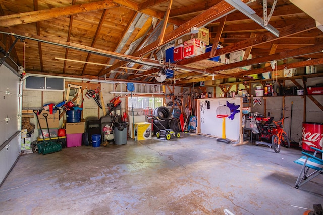 8322 Laporte Ave, Burbank, IL 60459 - garage featuring a garage door opener