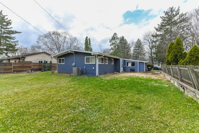 144 Crestwood Dr, East Dundee, IL 60118 - rear view of property with a fenced backyard