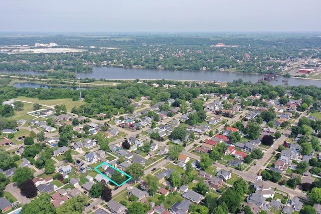 623 Marcy St, Ottawa, IL 61350 - view of property location featuring a large body of water and property parcel outlined