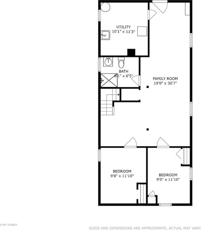 7545 S Rhodes Ave, Chicago, IL 60619 - view of property floor plan