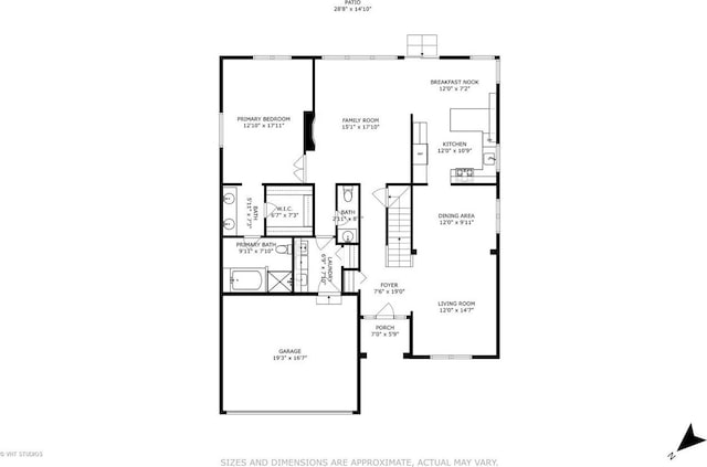 29583 N Birch Ave, Lake Bluff, IL 60044 - view of property floor plan