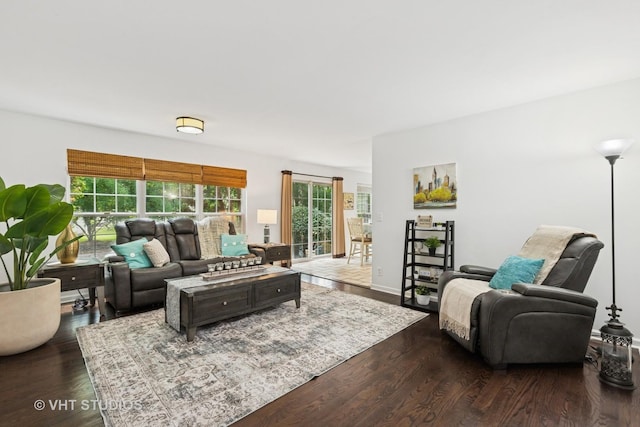 29583 N Birch Ave, Lake Bluff, IL 60044 - living room with plenty of natural light and dark wood-type flooring